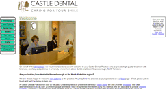 Desktop Screenshot of castledental.co.uk